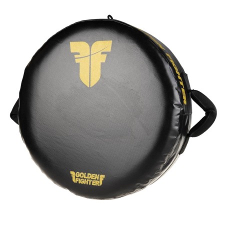 Bouclier rond de combattant - Combattant doré