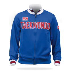 Veste Slim Taekwondo – 90% Polyester, 10% Élasthanne, Tailles XXS-XXXL | Artsmartiaux.fr