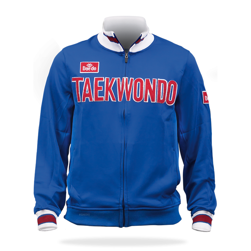 Veste Slim Taekwondo – 90% Polyester, 10% Élasthanne, Tailles XXS-XXXL | Artsmartiaux.fr