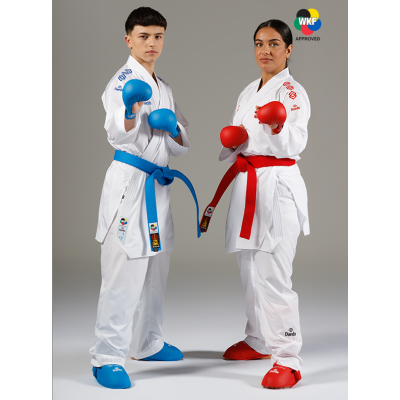 Gants de Karaté WKF Sans pouce – Compétition Officielle | ArtsMartiaux.fr