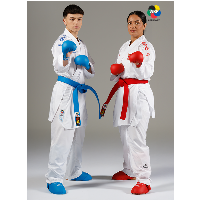 Gants de Karaté WKF Sans pouce – Compétition Officielle | ArtsMartiaux.fr