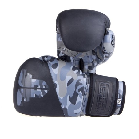 Gants de boxe Fighter SPLIT - noir/camouflage
