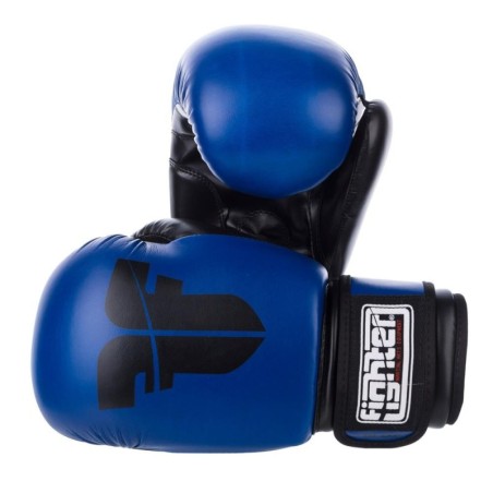 Gants Fighter Basic - bleu/noir