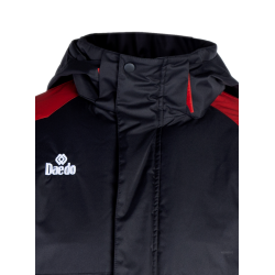 Parka Imperméable avec Capuche Rétractable – 100% Polyester, Tailles XS-XXXL | Artsmartiaux.fr