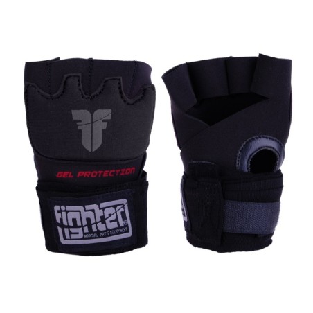 Fighter Strap - Bandages en gel - Noir
