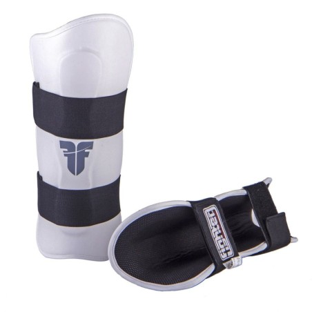 Shin Guard Fighter Ergo - weiss