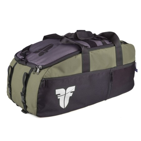 Sac de sport FIGHTER LINE XL vert/gris/noir