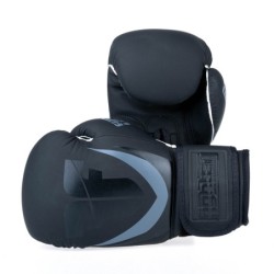 Gants de boxe Fighter à pointes - noir, TH1612PUSBK