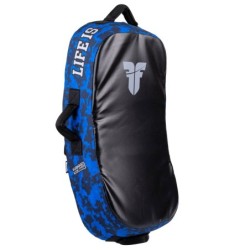 Bouclier de frappe de combat - MULTI GRIP - La vie est un combat - Bleu