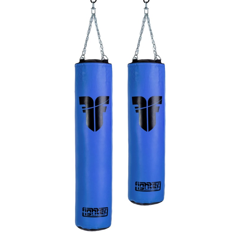 Sac de frappe Fighter - bleu (diamètre 34 cm)