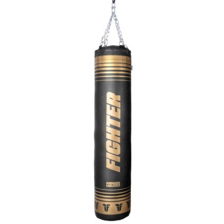 Sac de frappe de boxe Fighter XTR 150 à 180 cm - noir/or