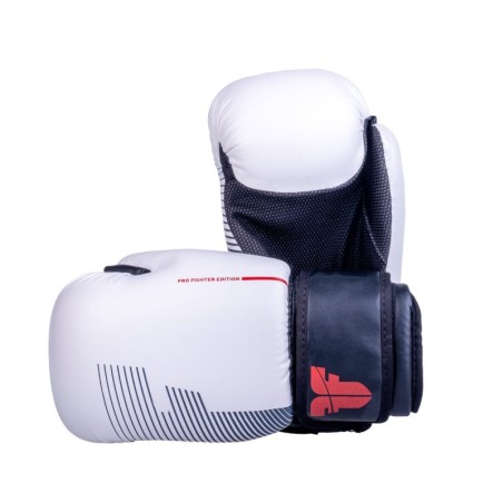 Gants Fighter Open Edition Pro - blanc/noir