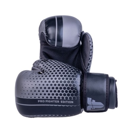 Gants Fighter Open Pro Honeycomb - gris/noir