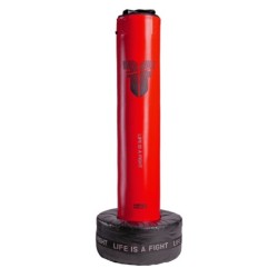 Freistehender Boxsack Fighter 3in1 - rot - Red