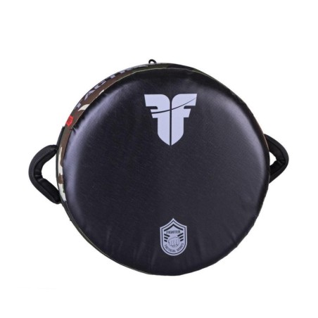 Fighter Round Shield - TAKTISCHE SERIE - Camo - Khaki