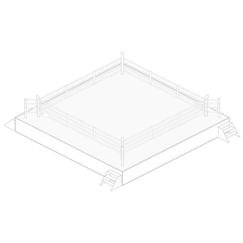 Boxring Canvas - weiss - 5m - 7