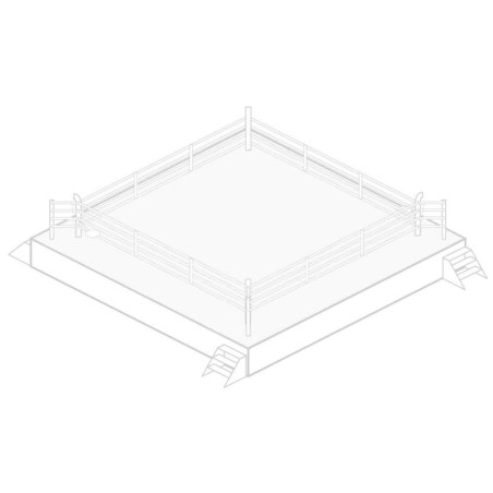 Boxring Canvas - weiss - 5m - 7