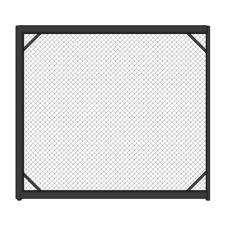 MMA Cage Pannel mit linker Seitenpolsterung - 1