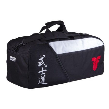 Sporttasche FIGHTER Kalligrafie - schwarz - M