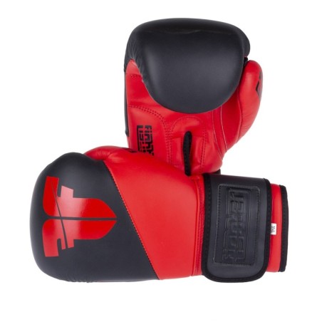 Fighter Boxhandschuhe SPLIT- schwarz/rot - 10