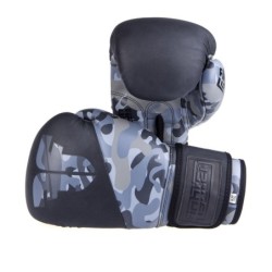 Fighter Boxhandschuhe SPLIT- schwarz/camo - 10