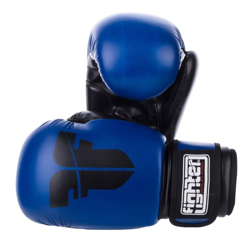Fighter Basic Handschuhe - blau/schwarz - 6