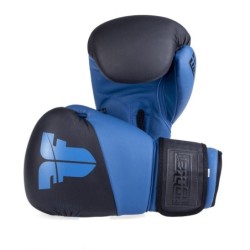 Fighter Boxhandschuhe SPLIT- schwarz/blau - 10