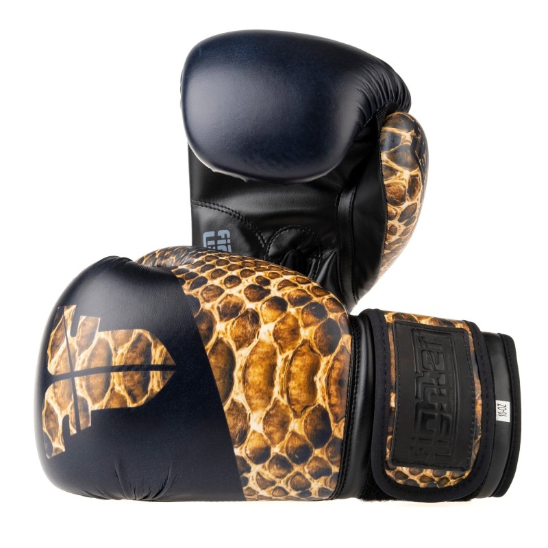 Fighter Boxhandschuhe Jungle Series - Schlange - 6 / Black / PU