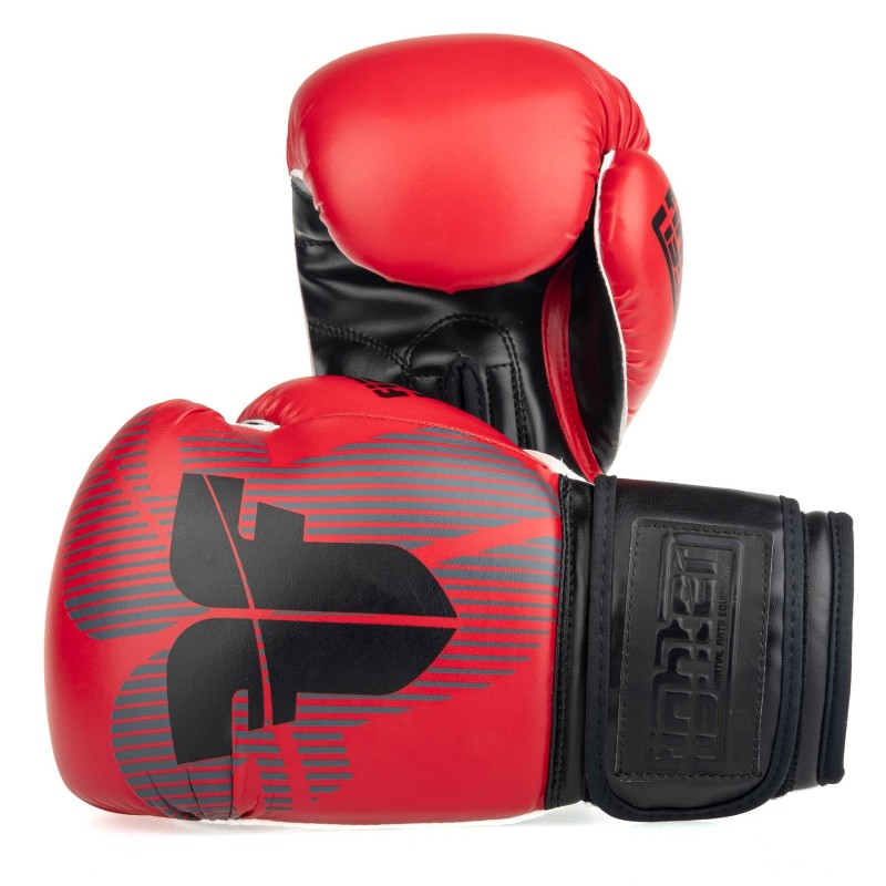 Fighter Boxhandschuhe SPEED - rot/schwarz - 8