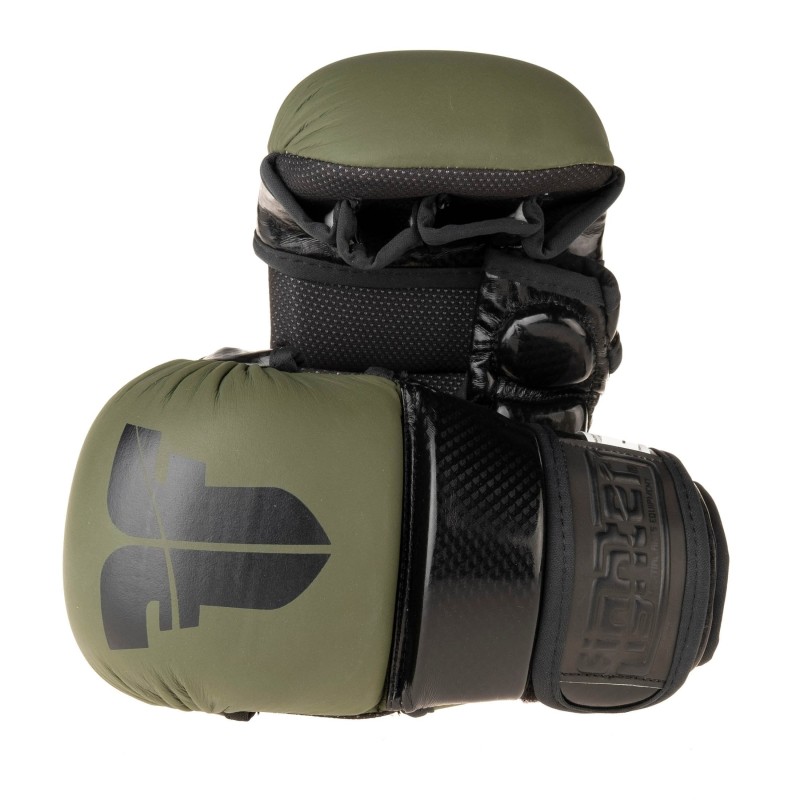 MMA Handschuhe Fighter Training - Khaki - S