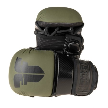 MMA Handschuhe Fighter Training - Khaki - S