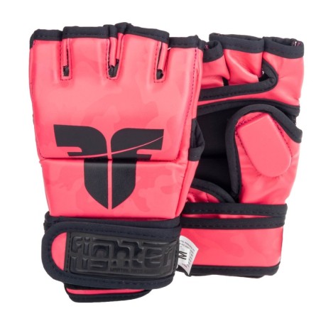 MMA Handschuhe Fighter Competition - pink/camo - S