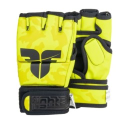 MMA Handschuhe Fighter Competition - Neongelb/Camouflage - S