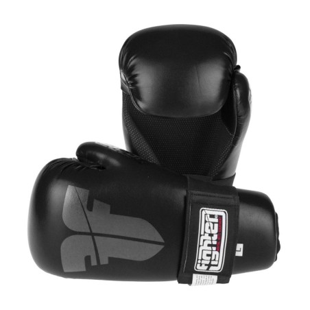Fighter Offener Handschuhriemen - schwarz - XS