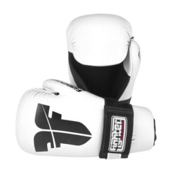 Fighter Offener Handschuhriemen - weiss - XS