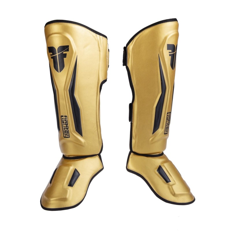 Fighter Schienbeinschoner Thai Ergo - gold - XS
