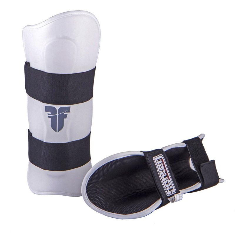 Shin Guard Fighter Ergo - weiss - S/M
