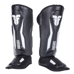 Fighter Schienbeinschoner Thai Ergo - schwarz/weiss - XS