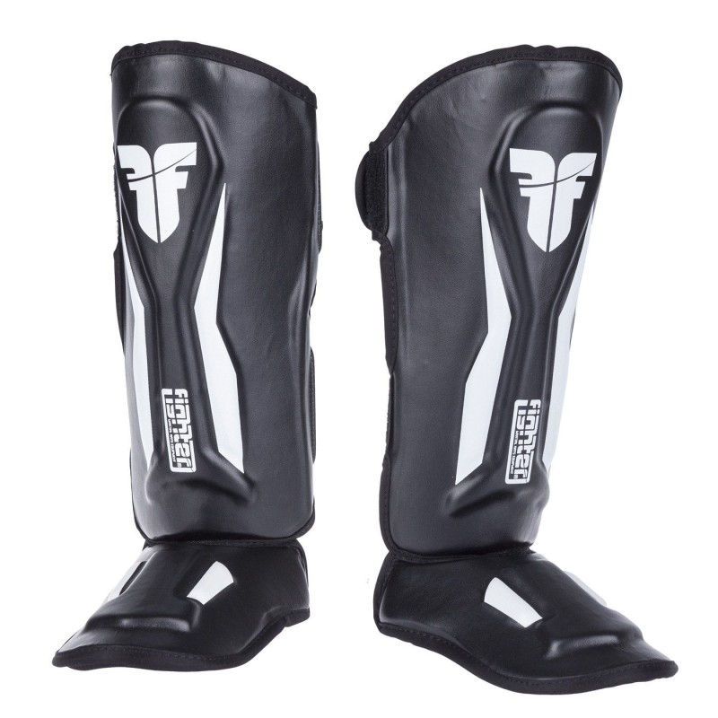 Fighter Schienbeinschoner Thai Ergo - schwarz/weiss - XS