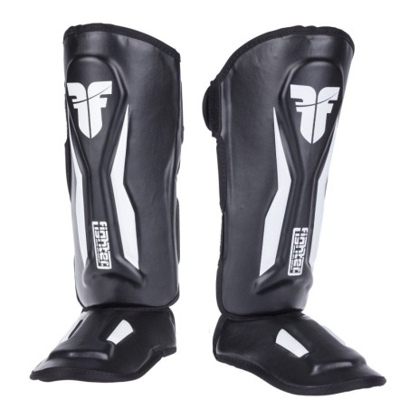 Fighter Schienbeinschoner Thai Ergo - schwarz/weiss - XS