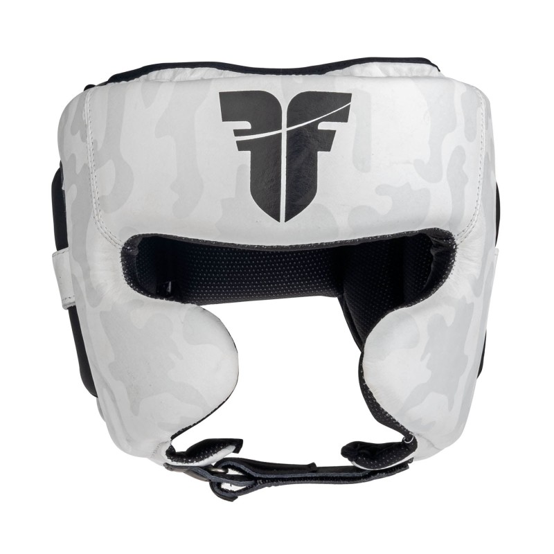 Kopfschutz Fighter Sparring Pro - weiss/camo - S/M