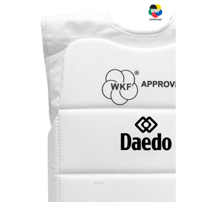Plastron Intérieur WKF Officiel – Protection Compétition | ArtsMartiaux.fr