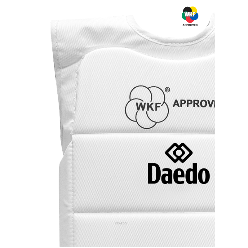Plastron Intérieur WKF Officiel – Protection Compétition | ArtsMartiaux.fr