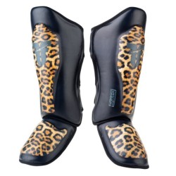 Fighter Schienbeinschuetzer Thai Jungle Series - Leopard - XS