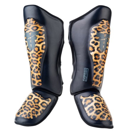 Fighter Schienbeinschuetzer Thai Jungle Series - Leopard - XS