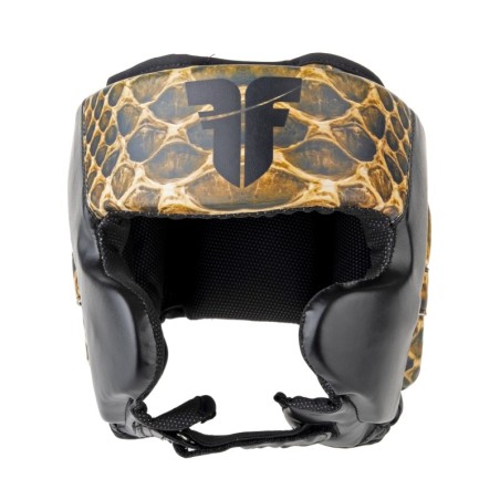 Headguard Fighter Sparring Pro Jungle Series - Schlange - S