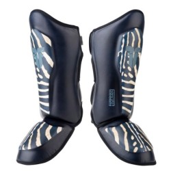 Fighter Schienbeinschuetzer Thai Jungle Series - Zebra - XS