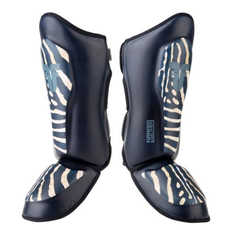 Fighter Schienbeinschuetzer Thai Jungle Series - Zebra - XS