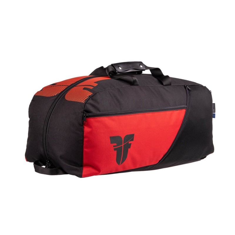 Fighter Sporttasche Groesse L - rot/schwarz - L