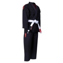 Fighter BJJ Uniform Samurai - black
